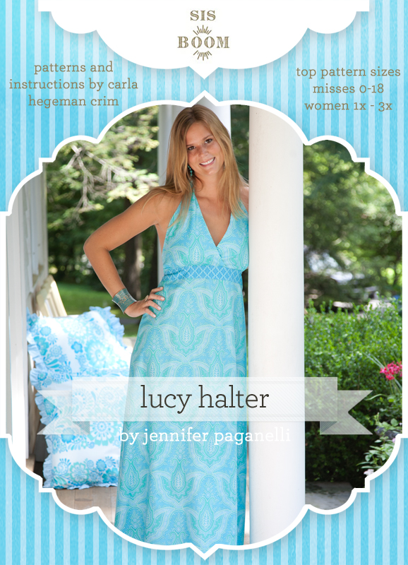 Lucy Halter Dress PDF Pattern for Women, Dress Patterns, Crafting, DIY  Sewing Project Dress Patterns, Crafting