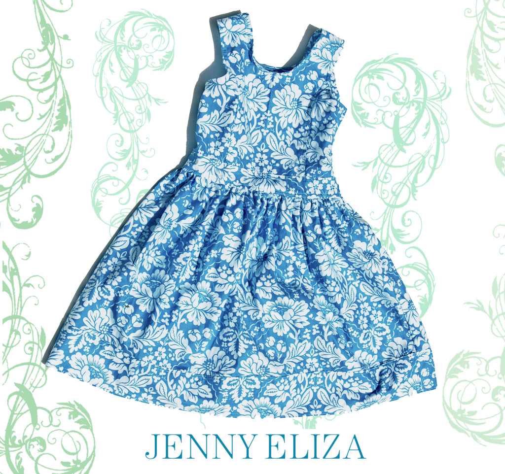 Jenny-Eliza-Dress-Blue-and-White-Floral